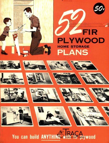 52 Fir Plywood Home Storage Plans