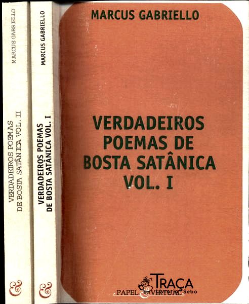 Verdadeiros Poemas De Bosta Satânica (2 Volumes)