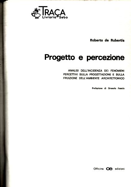 Progetto e Percezione