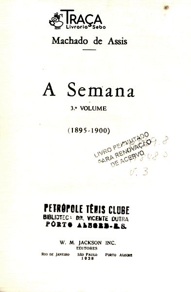 A Semana Vol 3