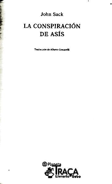 La Conspiración De Asís