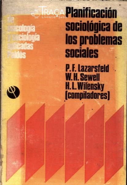 Planificación Sociológica de Los Problemas Sociales