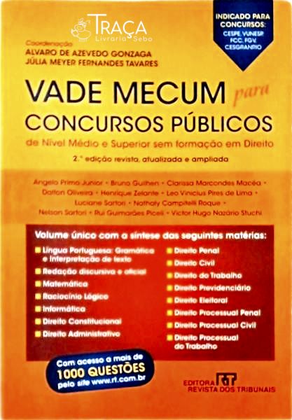 Vade Mecum para Concursos Públicos