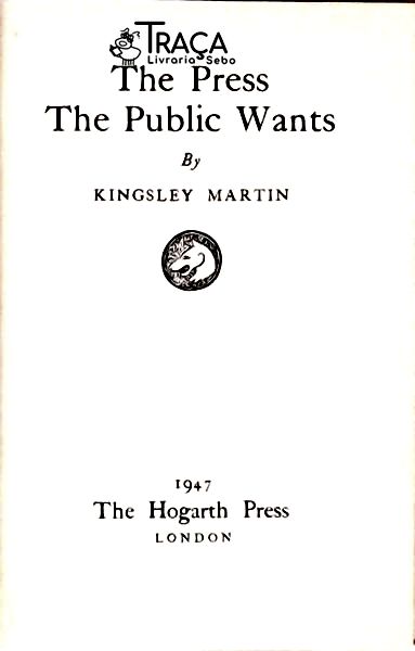 The Press The Public Wants