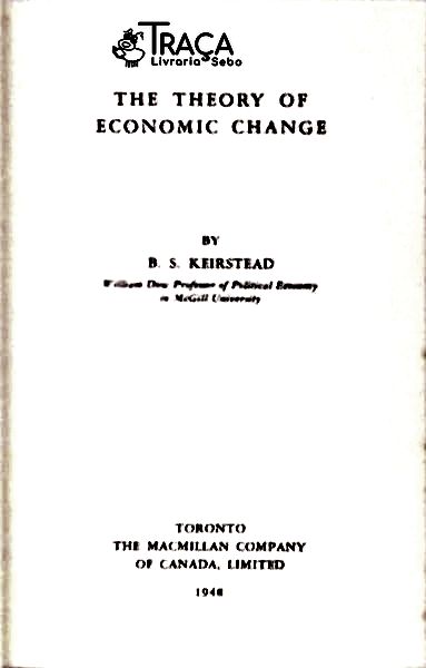 The Theory Of Economic Change