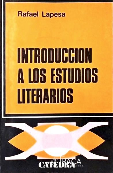 Introduccion a Los Estudos Literarios