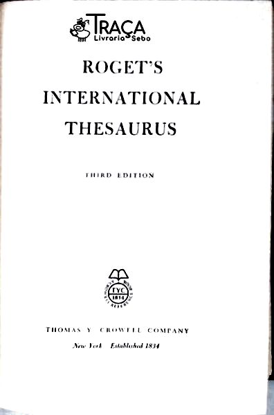 Rogets International Thesaurus