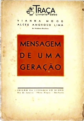 Mensagem de uma Geração