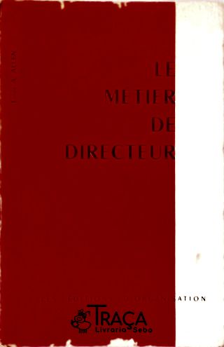 Le Métier de Directeur