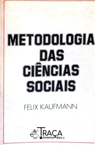 Metodologia das Ciências Sociais