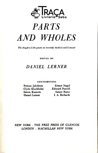 Parts and Wholes