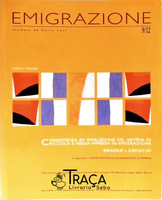 Emigrazione Nº 9 - Studi e Ricerche