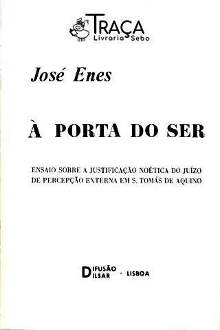 À Porta do Ser