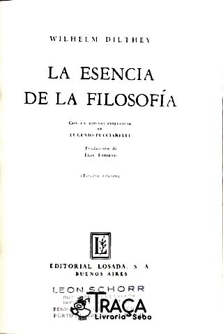 La Esencia de la Filosofia