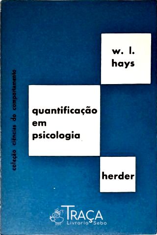 Quantificação em Psicologia