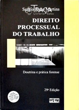 Direito Processual do Trabalho (Inclui Cd)