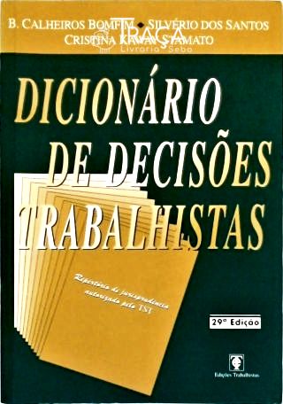 Dicionário de Decisões Trabalhistas