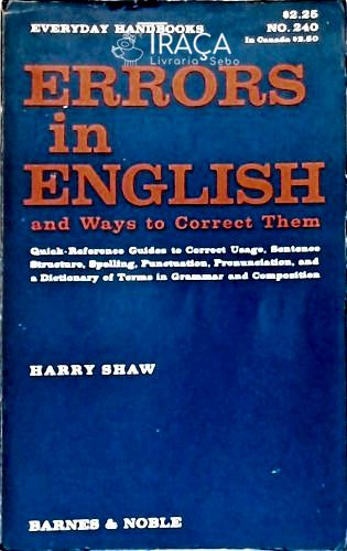 Errors In English
