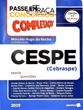 Passe em Concursos: Completaço Cespe