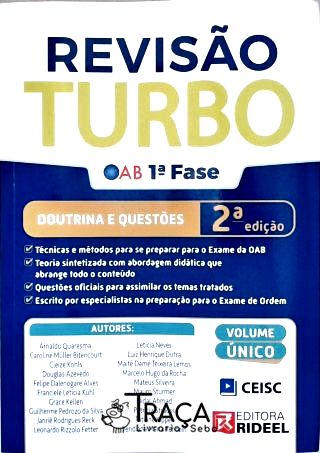 Revisão Turbo Oab 1ª Fase