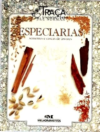 Especiarias sementes e cascas de árvores