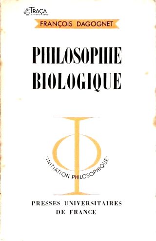 Philosophie Biologique