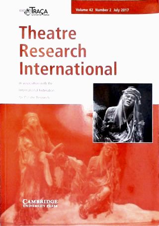 Theatre Research International - Em 2 Volumes