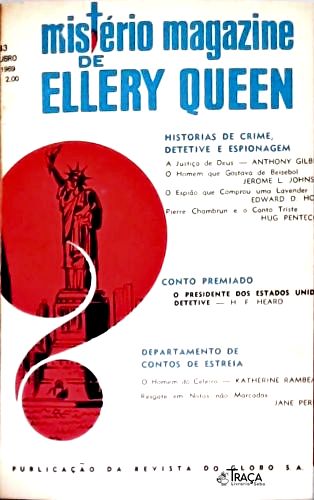 Mistério Magazine de Ellery Queen Nºs 43, 44 e 45