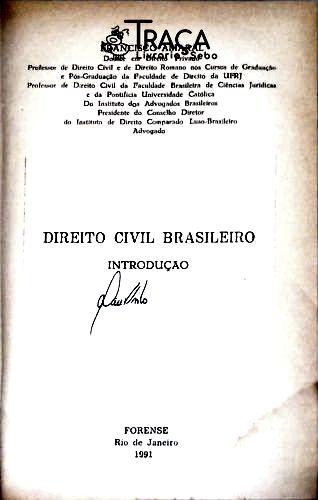 Direito Civil Brasileiro