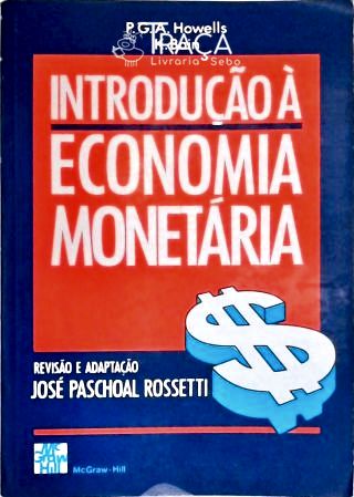Introdução À Economia Monetária
