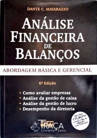 Análise Financeira de Balanços (inclui Cd)