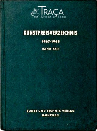 Kunstpreisverzeichnis 1967-1968