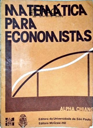 Matemática Para Economistas