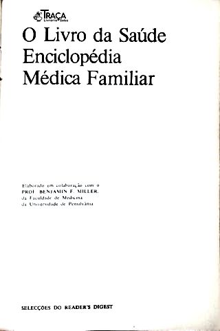 O Livro Da Saúde: Enciclopédia Médica Familiar