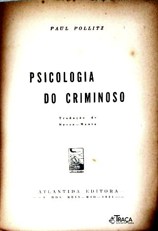 Psicologia do Criminoso