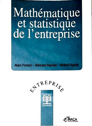 Mathématique et Statistique de LEntreprise