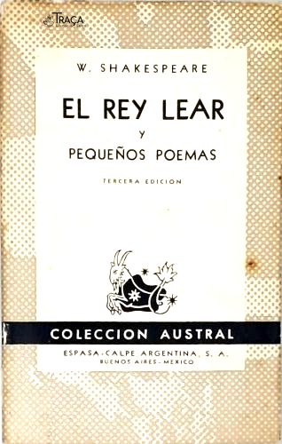 El Rey Lear Y Pequeños Poemas