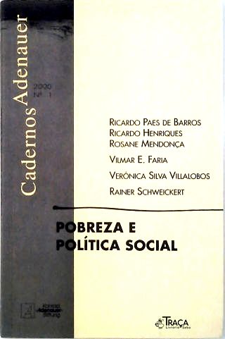 Cadernos Adenauer: Pobreza e Política Social