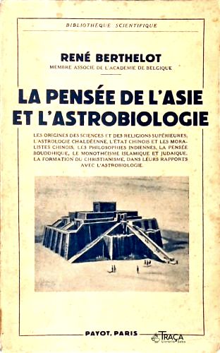 La Pensée de L Asie Et L Astrobiologie