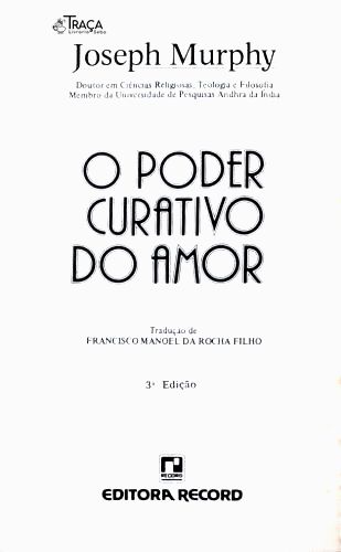 O Poder Curativo do Amor