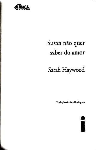 Susan Não Quer Saber do Amor
