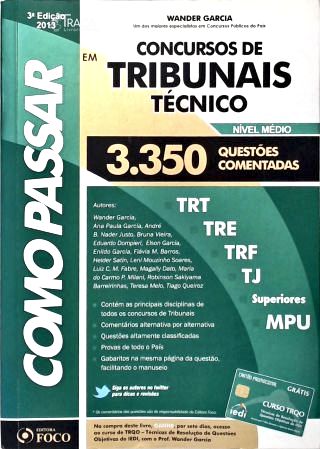 Como Passar em Concursos de Tribunais