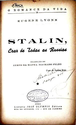 Stalin, Czar de Todas as Russias