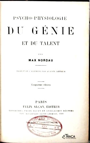 Psycho-physiologie Du Génie Et Du Talent