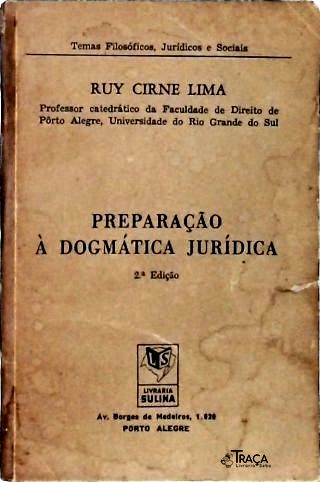 Preparação À Dogmática Jurídica