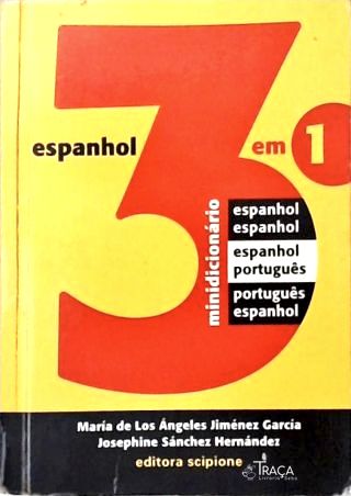 Espanhol 3 em 1: Minidicionário Espanhol-espanhol