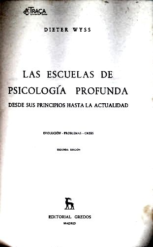 Las Escuelas de Psicología Profunda