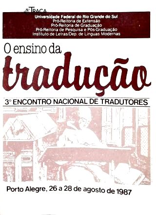 O Ensino da Tradução
