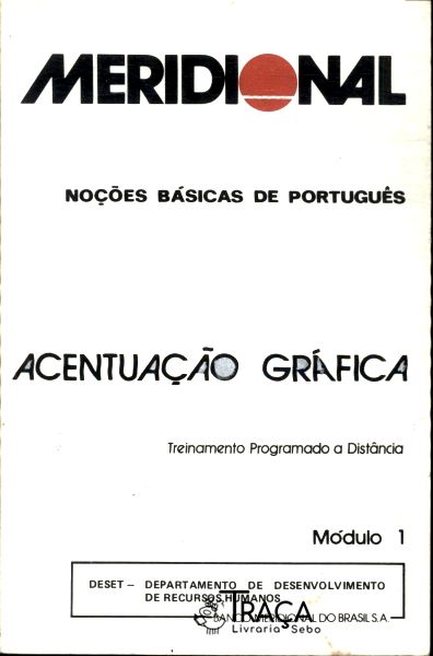 Meridional: Acentuação Gráfica