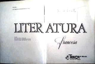 Literatura Francesa - Em 2 Volumes